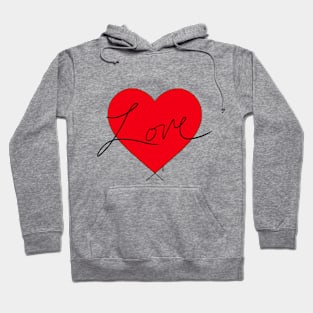 Love Heart Hoodie